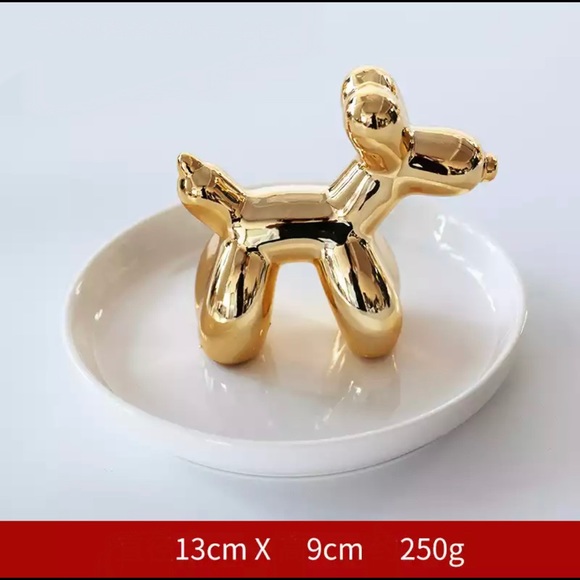 Balloon dog jewelry holder plate - Picture 5 of 5